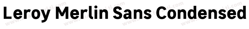 Leroy Merlin Sans Condensed Regular字体转换